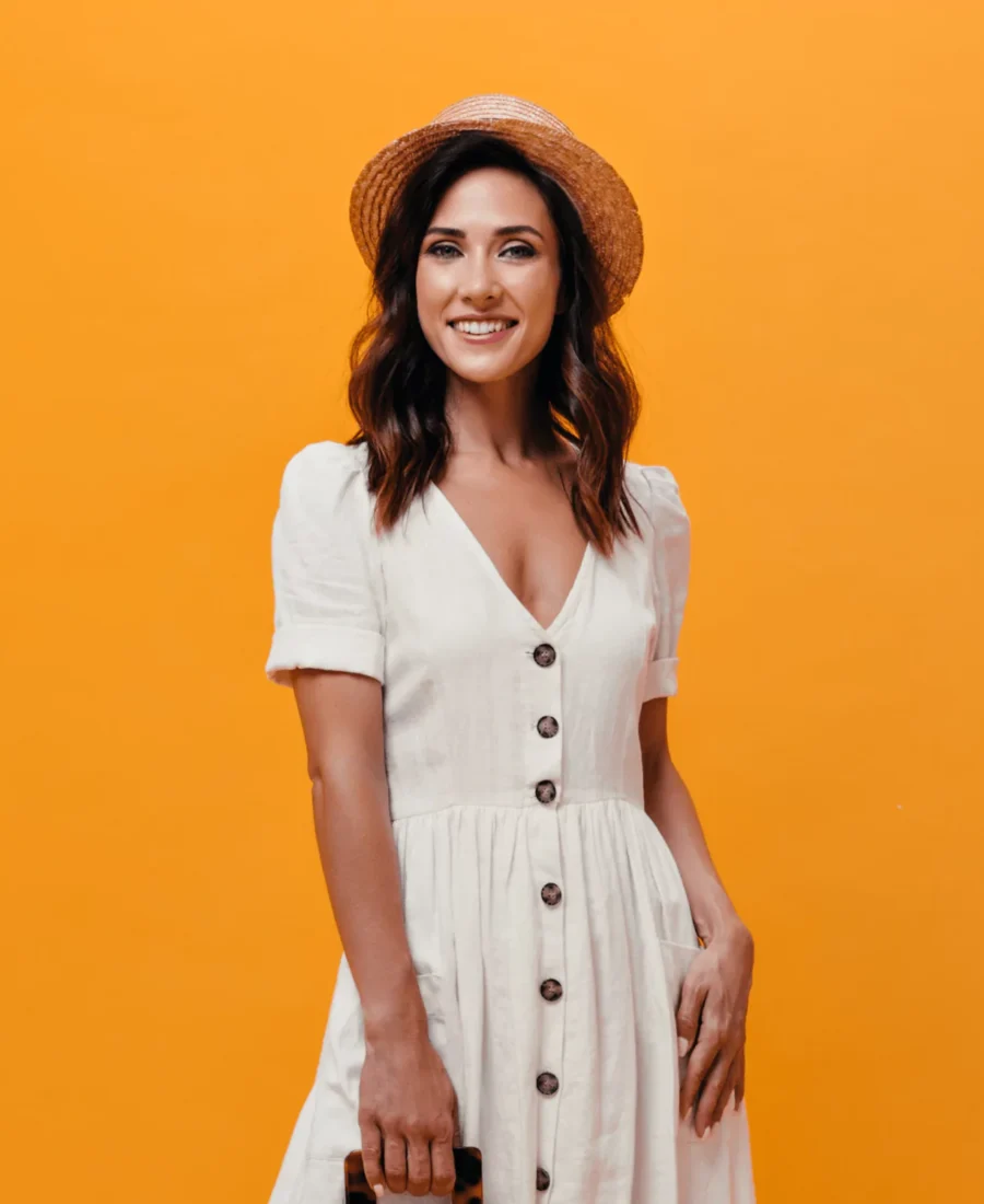 White Straight White One piece